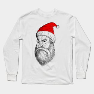 Grumpy Santa Long Sleeve T-Shirt